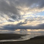 At the Shore in February