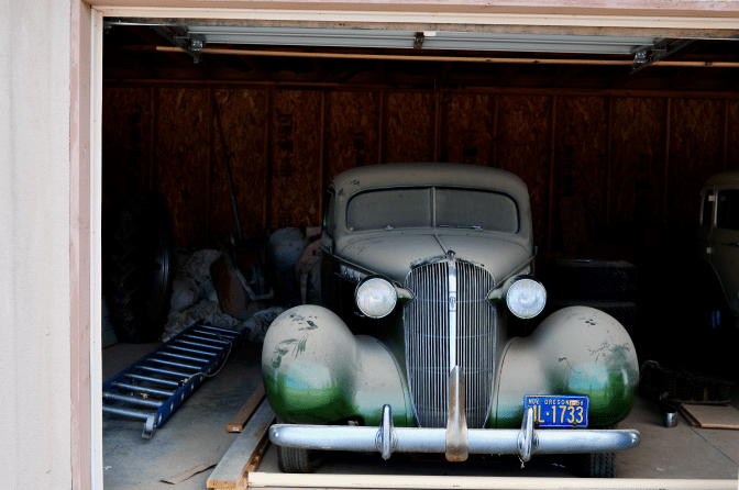 Dusty Car in Arizona